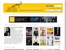 Tablet Screenshot of allmusicbooks.com